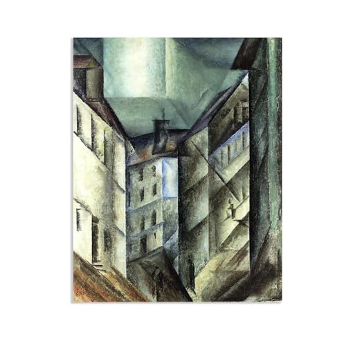 Tableau Ruelle fermée Feininger pour sublimer la décoration de votre salon