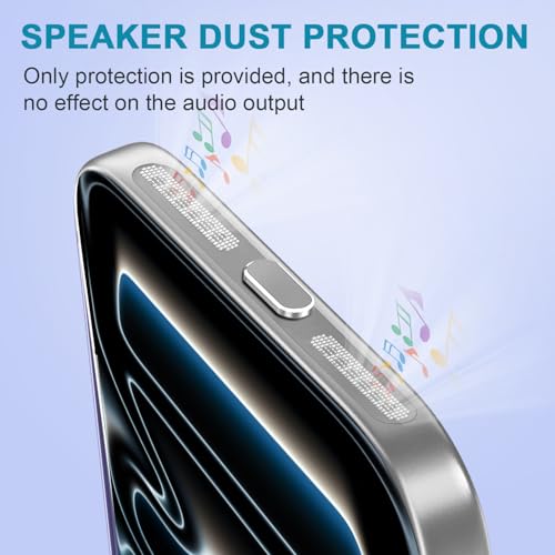 Image of USB C Dust Plug,USB C Port Cover Type C Charging Port Plug Cover Speaker Dust Cover, Accessories for iPhone 17 Pro Max (Silver, for iPhone 17 Pro Max)
