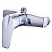 Robinet de douche mural moderne chromé avec mitigeur de douche manuel - Accessoires de salle de bain