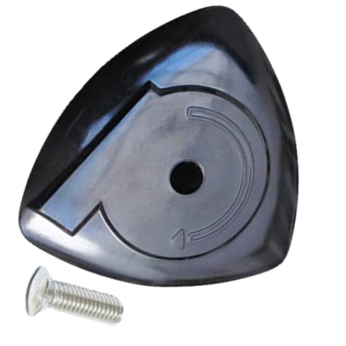 ALGOMAS® Bouton de casserole adaptable à Magefesa traditionnel avec vis | Longue durée de vie | Matériau amélioré | Remplacement pour le couvercle | 8 x 8 x 2,5 cm