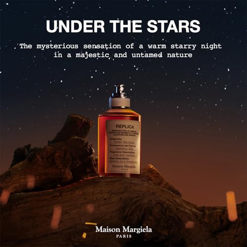 Maison Margiela - Replica - Under the Stars Eau de Toilette - Warm & Spicy Fragrance - With Black Pepper, Cedarwood & Leather Accord