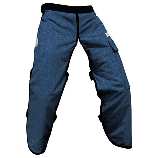 Forester Protective Denim Apron Style Chainsaw Chaps Regular Length