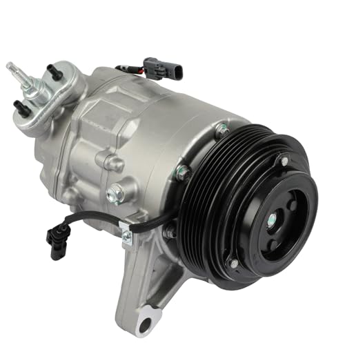 Image of ECCPP AC Compressor with Clutch for Chevrolet Impala V6 3.6L 2012-2013 | 2012 for Chevrolet Equinox for GMC Terrain 3.0L 2013-2015 for Chevrolet Equinox for GMC Terrain 3.6L AC Compressor