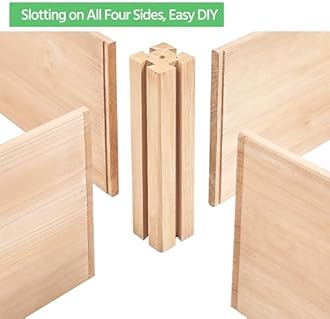 Yaheetech Wooden Horticulture Raised Garden Bed Divisible Elevated Planting Planter Box for Flowers/Vegetables/Herbs in Backyard/Patio Outdoor, 241.5 x 62.5 x 27 cm