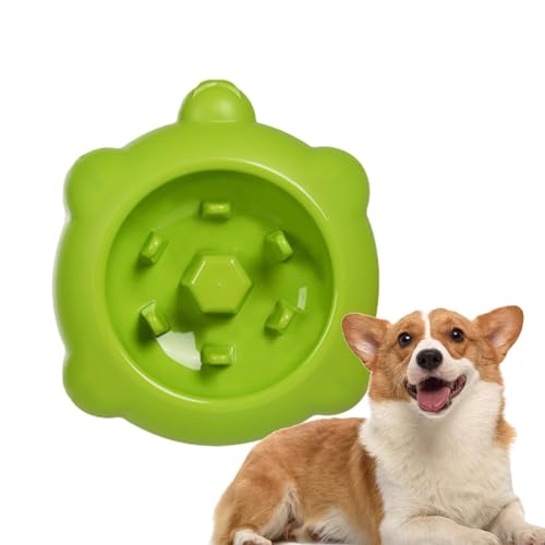 ゆっくり摂食する猫用ボウル - 軽量でゆっくり食べる犬用ボウル、子犬用フード分配ボウル |スローフィーダー形状犬ボウル舐めマット、犬用クレートトレーニングボウル ゆっくり摂食する猫用ボウル - 軽量でゆっくり食べる犬用ボウル、子犬用フード分配ボウル |スロ