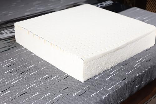 Image of 100% Full Natural Latex Mattress King Size 78x72x5 Inches + 2pc Latex Pillow (Worth ₹6000) | Mono-Zone | Natural Series | Medium Comfort | Eco-Institit Certified | 10 Years Warranty