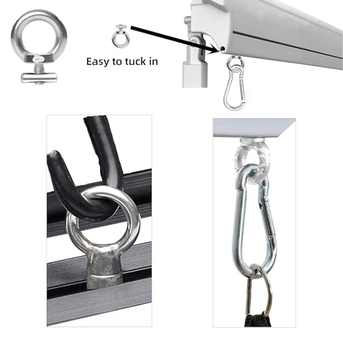 6 Stück Kederstopper Stopper Endstopper für Kederschiene Vorzelt, Nutzbar Blockierungskit Stopper Edelstahl Kederschiene Zubehör für Wohnwagen, Wohnmobil, Campervan, Boot