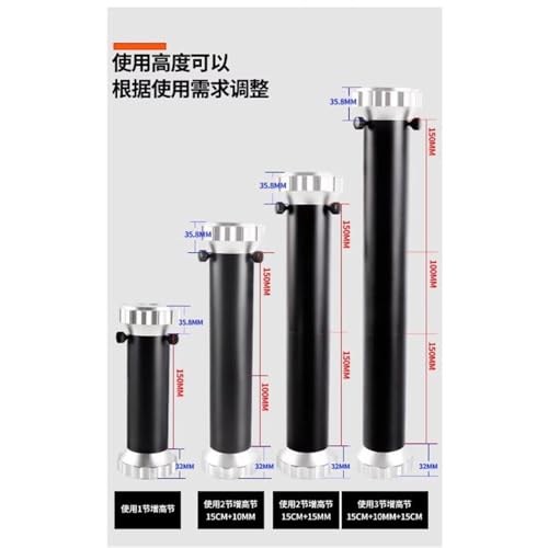 Support surélevé pour monture équatoriale à trois sections combinées rigides - 2