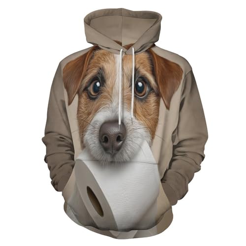 Pull à manches longues Jack Russell idée cadeau originale pour passionné de chien