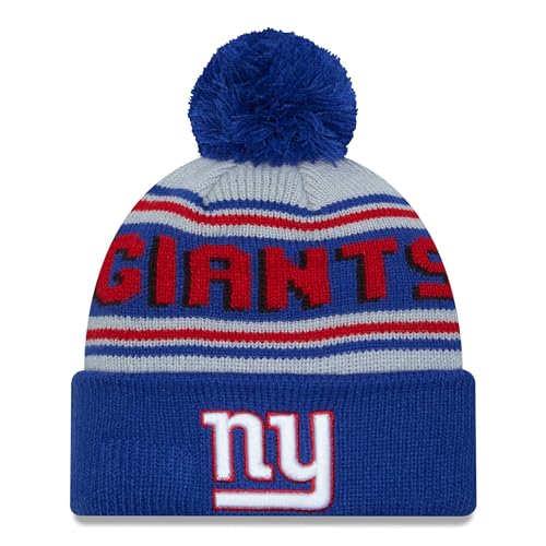 New Era Men's Royal New York Giants Main Cuffed...