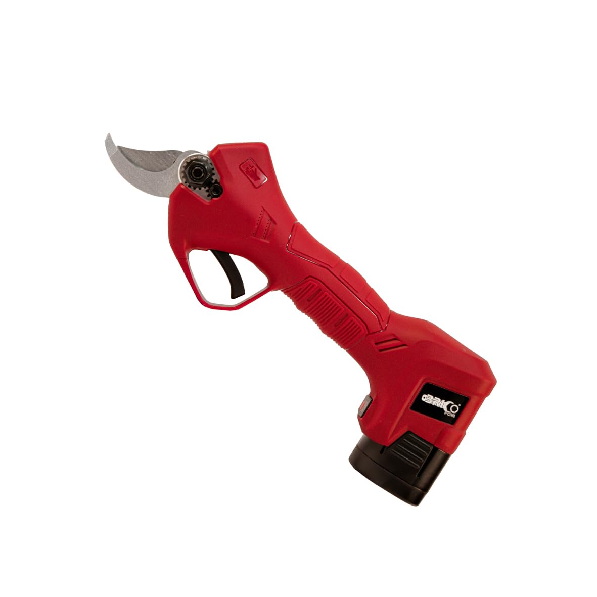 Bricoferr Tijera de Podar Eléctrica 350W con Batería 16.8V y Corte 25mm