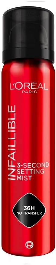 L'Oreal Paris - Waterproof - Transfer Free - Lightweight Formula - Non-Sticky - Water and Sweat Resistant - Lasts Up to 36 Hours - Infallible - 75 ml