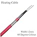 Pangyoo PYouo-Copper Wire 230V 12mm 65C Anti-Freeze Frost Protection Heating Cable, for Water Pipe/Roof Self Regulating Electric Heater Cables Copper Wire Tool Accessories (Color : Red, Length : 6m)