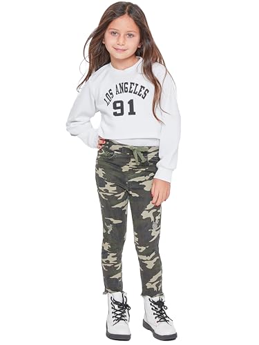 YMI Toddler Girl Pull on Faux Drawstring Skinny Jean4