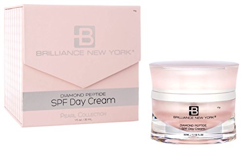 Brilliance New York - Pearl Collection SPF Day Cream, Revolutionary Marine Complex Delivers Nourishing Hydration and Protection, 1.19 fl oz (30 ml)