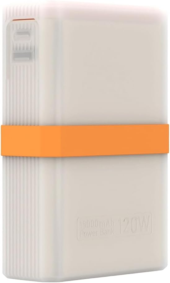 Cable Slot Battery Cover for 120W Charging, White Standard