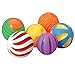 Constructive Playthings Easy-Grip Tactile Balls for Toddlers, Multicolor (Set of 6)
