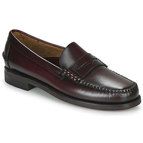 Image of Sebago Men's Classic Dan Shoes, Brown Burgundy - 12 Regular