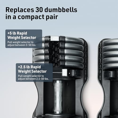 Image of NordicTrack Select-a-Weight Adjustable Dumbbells