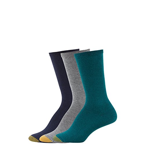 Image of Gold Toe Women's Castaway Crew Socks, 3 Pairs