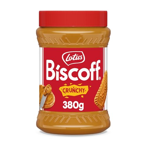 Biscoff Lotus Biscoff | Crema para Untar | Crujiente | Sabor Original Caramelizado | Vegano | Sin Aromas ni Colorantes Artificiales | Tarro PET | 380g
