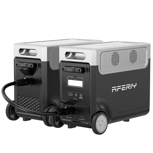 Image of AFERIY P310 Expansion Battery Pack, Add 3840Wh LiFePO4 Extra Capacity | Compatible Only with AFERY P310 Main Unit | LiFePO4 Solar Generator for Extended Home Backup & Outdoor Camping