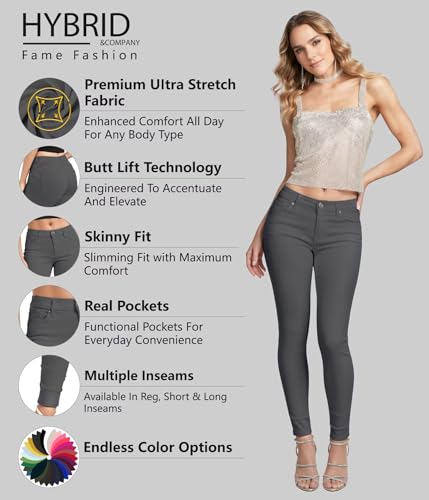 Image of Hybrid & Company Women's Stretch Denim Jeans