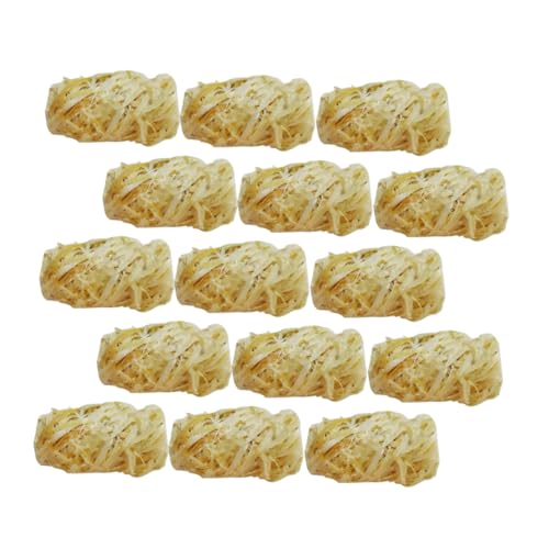 TOYANDONA 50pcs Carbon Wax Sticks Charcoal Fire Logs Indoor Fireplace Fire Starter for BBQ Grills