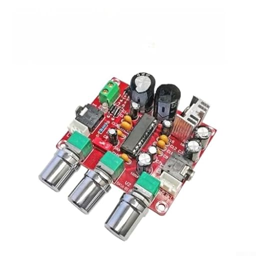 Procesador de audio, placa de preamplificador digital de 12 V con control T1, ajuste de agudos de graves, diseño de bajo ruido para computadoras MP3 Ph1s | Ya disponible en tu tienda friki favorita! En mundofriki.es!