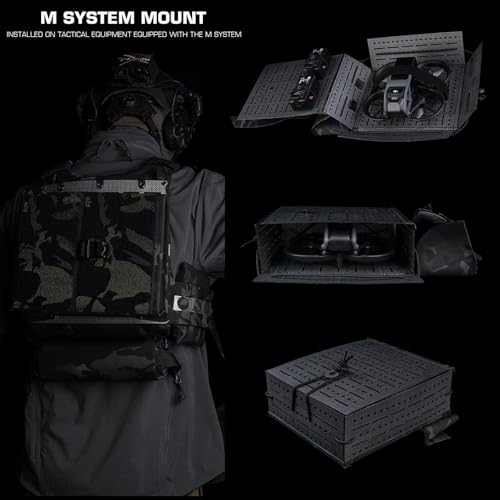 Estuche para chaleco airsoft y mochila con bolsa táctica drone FPV 6