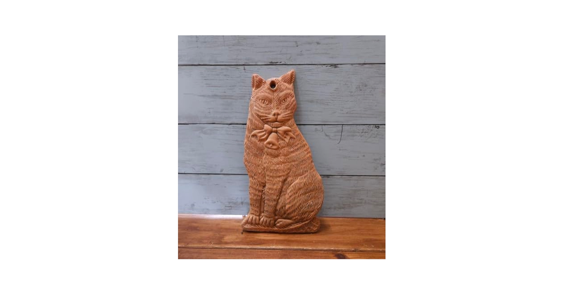 アンティーク 猫の壁掛け 飾り テラコッタ  陶器製 ポルトガル製 ヴィンテージ アンティーク 猫の壁掛け 飾り テラコッタ 陶器製 ポルトガル製