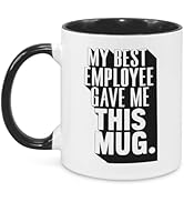Silkwishes Boss Gifts Worlds Best Boss Mug 11Oz Christmas Gift for Bosses Manager Leader Supervis...