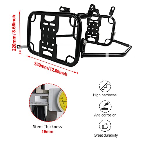 Soportes para alforjas Xitomer para KLR650 2008-2018 miniatura 3