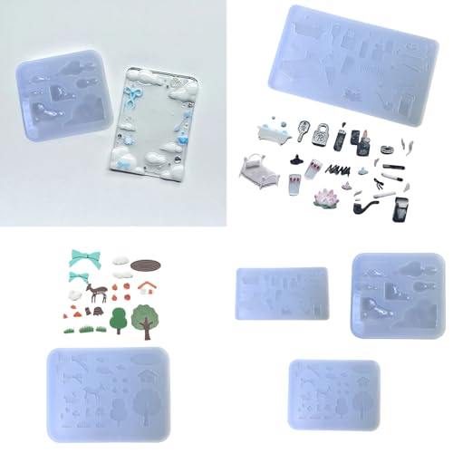 Silicone Small Accessories Mold Candy Chocolate and Fondant Moulds Silicone Texture Suitable for Creative Dessert Making Easy to Clean Mold - Image 2