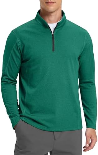 G Gradual Quarter Zip Pullover for Men Fleece Lined Sweatshirt Lo...