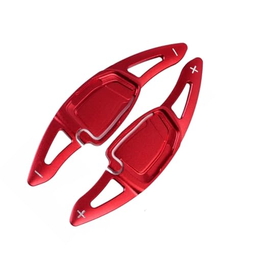 �V�t�^�[�G�N�X�e���V���� Compatible With E-tron GT Plus Pour Voiture Prestige 2022 2023 2024 �� 2 �X�e�A�����O�z�C�[���V�t�g�p�h���V�t�^�[�g���A�N�Z�T���[�ƌ݊���(Red)