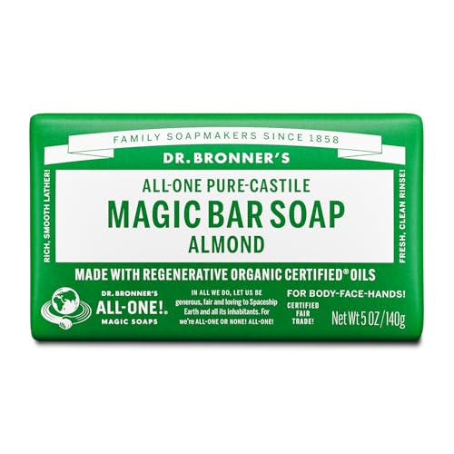 Dr Bronners Organic Almond Soap Bar 140g