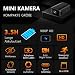 LINYUMIAO Mini Kamera - 1080P HD - Mini-Kamera - Überwachungskamera - Kamera Überwachung Außen Innen - Bewegungsdetektion,automati... Nachtsicht,Gravitationssens... 512GB unterstütz,Ohne WLAN