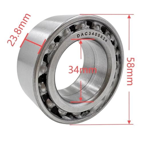 Roulements 34 58 24 haute résistance pour train avant ATV WH