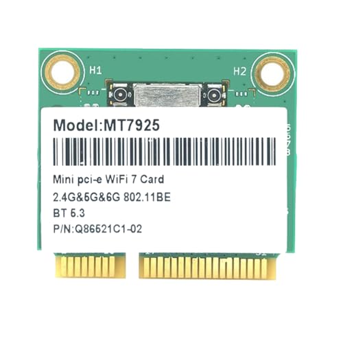 Tarjeta de Red MT7925 que Elimina la Latencia con WiFi 7 Triple Banda de 5400 Mbps