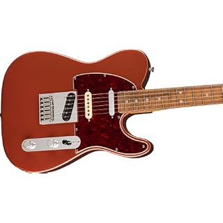 Player Plus Nashville Telecaster PF Aged Candy Apple Red - Les Beatles, Paul McCartney, John Lennon, RIngo Starr, George Harrison Player Plus Nashville Telecaster PF Aged Candy Apple Red – Image 4