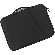 Zipper Sleeve Pouch for Chuwi UBook X XPro 12"/13" Portable Case Shockproof Waterproof Sleeve for Tablet Bag Black, 13"