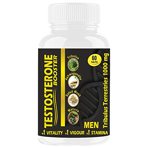 Goa Nutritions Testosterone Booster for men Supplement Tablet With Tribulus, Ashwagandha Safed Musli Ginseng And L arginine Powder for Muscle Growth | Gym Supplements for men muscle gain – 60 Tablets Goa Nutritions Testosterone Booster for men Supplement Tablet With Tribulus, Ashwagandha Safed Musli Ginseng And L arginine Powder for Muscle Growth | Gym Supplements for men muscle gain – 60 Tablets