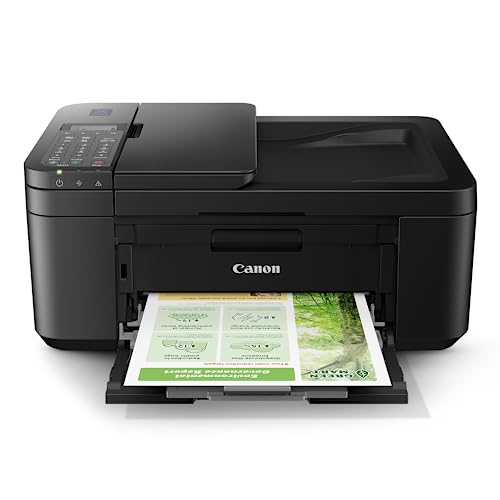 Canon PIXMA E4570 All in One (Print, Scan, Copy) WiFi Ink Efficient Colour Printer with FAX and Auto Duplex Printing for Home/Office preview 2