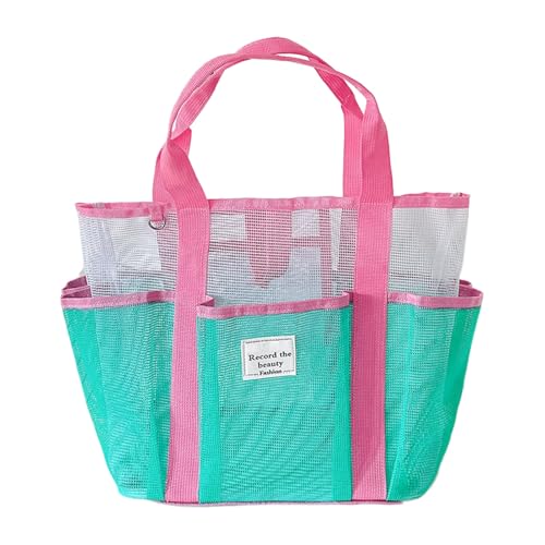 Travel Tote Bags   Large Mesh Reusable Beach Bag, Multipurpose Grocery and Storage Bag for Resort, Camping, Vacation, Gym, Sports, Boat, Hiking, Picnic, and Family Use, Durable Lightweight Carrying To