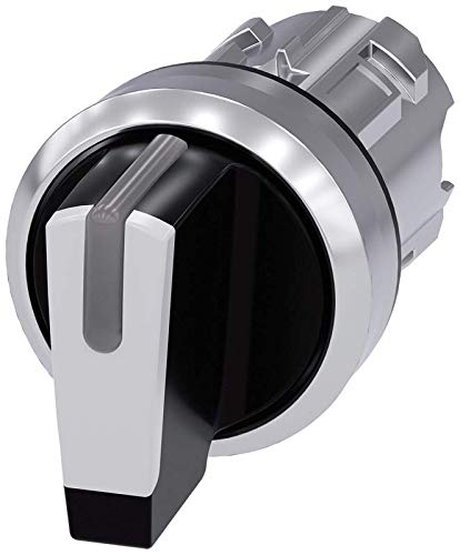 Sélecteur I-O-II Siemens 3SU10522BP600AA0 étanche IP69K en plastique et métal