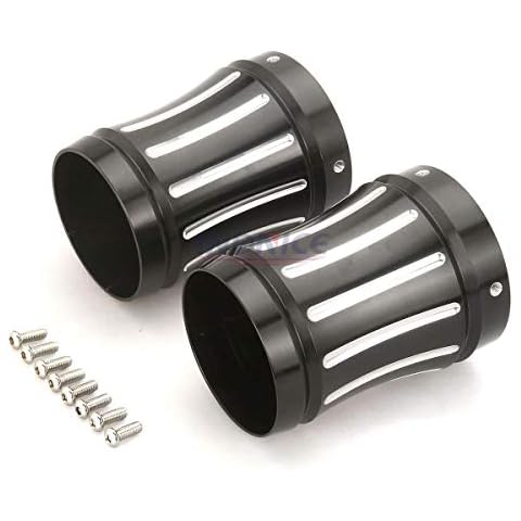 LYXY-PARTS Black Series Muffler Caps Cover