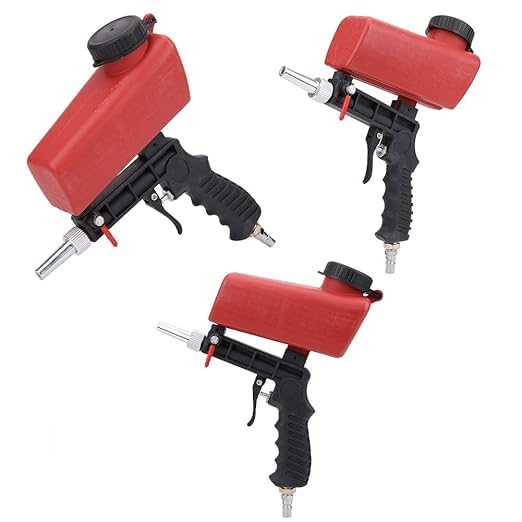 RedOak Handheld Fast Pneumatic Sandblasting Gun for Old Parts Renovation-image-17