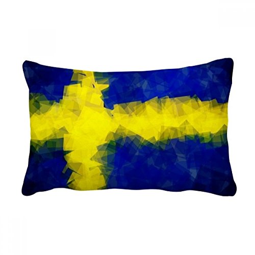 Coussin lombaire pour soulager le dos motif drapeau suédois - 2