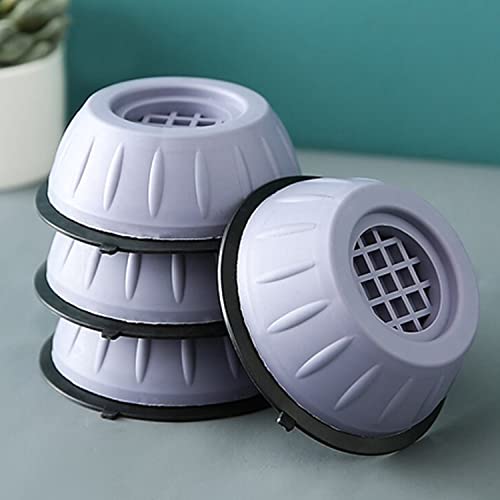Image of LEOPAX Anti Vibration Washing Machine Shock and Noise Cancelling Washer Dryer Anti Slip Rubber Support Pads for All Machines - 4 Pads
